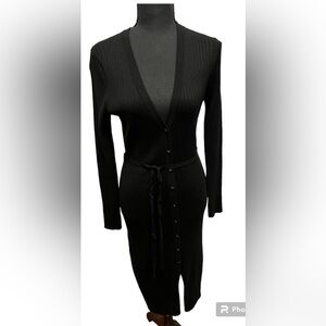 Victoria's Secret Classic Black cardigan dress